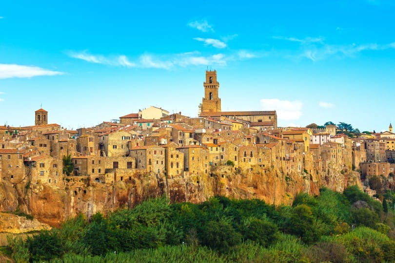 Pitigliano in der südlichen Toskana