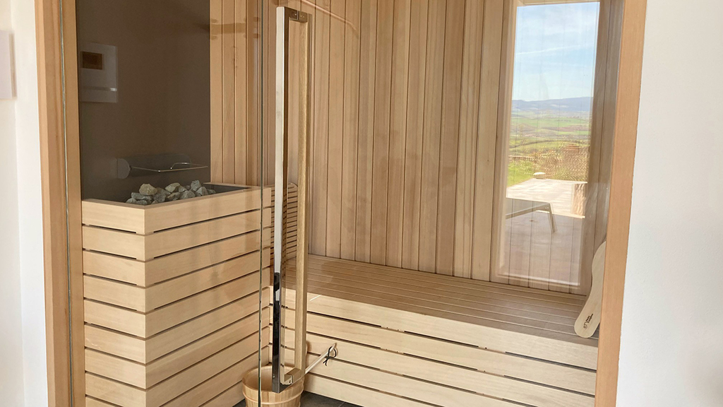 villa toskana mit sauna