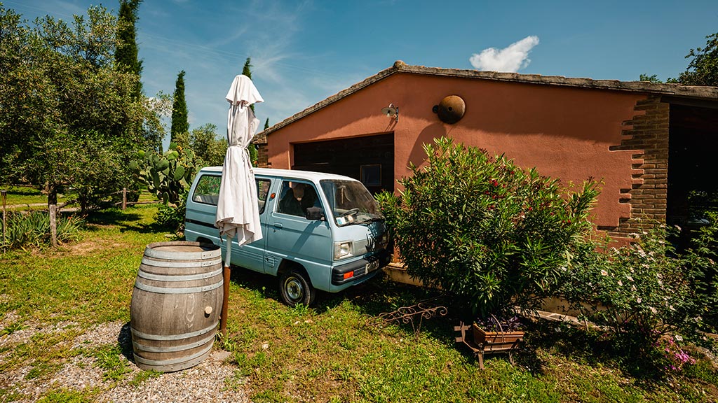 ferienhaus olivo im landesinneren gemeinschaftspool kleiner bus