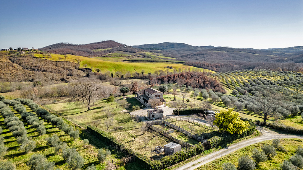 ferienhaus montecavallo saturnia toskana ausblick
