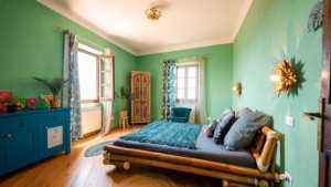 3 ferienhaus il palazzo sued toskana gemuetliches schlafzimmer