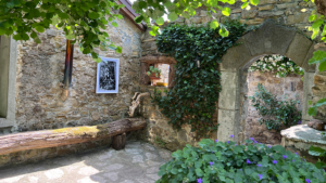 ferienhaus borgo dei sogni lunigiana toskana garten sitzen