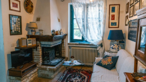 ferienhaus il nocino umbrien wohnbereich