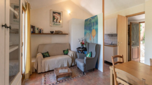 ferienhaus il villino saturnia wohnbereich