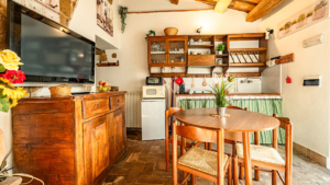 ferienhaus in alleinlage ermida toskana kueche essen