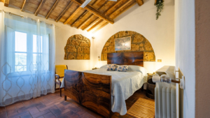 ferienhaus in alleinlage ermida toskana weiteres schlafzimmer