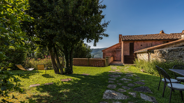 ferienhaus la rosa due toskana aussenbereich
