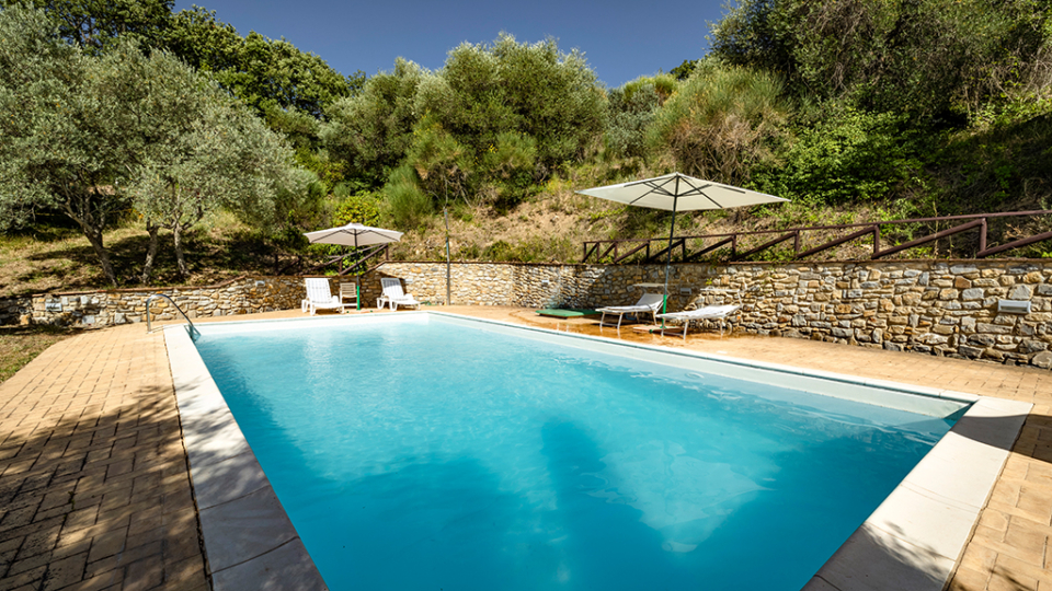 ferienhaus mit pool monte amiata toskana