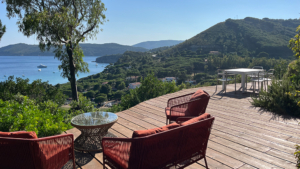 ferienhaus norsi terrasse