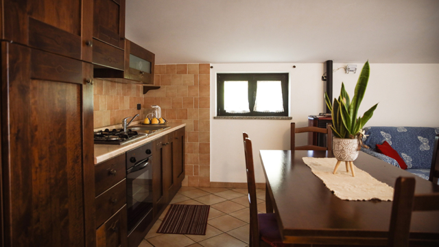 ferienhaus piccio casa sorano kueche