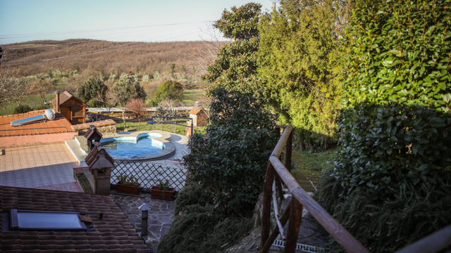 ferienhaus piccio sorano pool