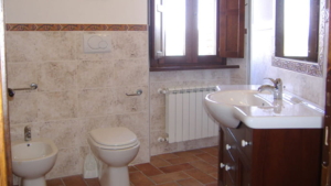 Ferienhaus Podere San Stefano Badezimmer