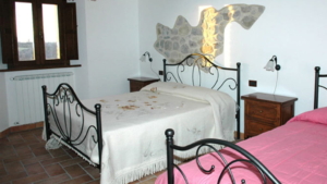 Ferienhaus Podere San Stefano Papavero Schlafzimmer