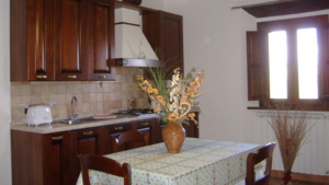 Ferienhaus Podere San Stefano Primavera Kueche