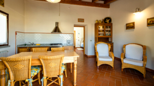 ferienhaus poderino girasole toskana maremma kueche