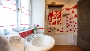 Ferienhaus Rosa Due Badezimmer