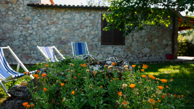 ferienhaus sasso bianco garten umzaeunt