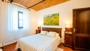 ferienhaus vecchio fienile toskana maremma schlafzimmer