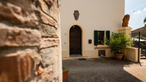 ferienhaus il palazzo sued toskana die eingangstuer