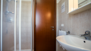 ferienwohnung alberese badezimmer toskana