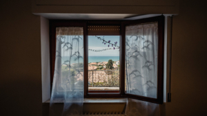 ferienwohnung geranio castiglione della pescaia toskana fensterblick