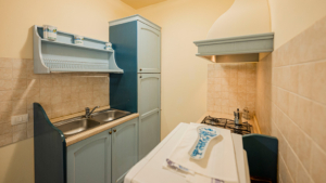ferienwohnung giglio toskana terme di sorano kueche
