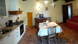 Ferienwohnung La Luce Oleandro Wohnraum