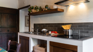 ferienwohnung massa marittima parco dei lecci due toskana kueche