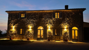 ferienwohnung serenita maremma toskana abenddaemmerung