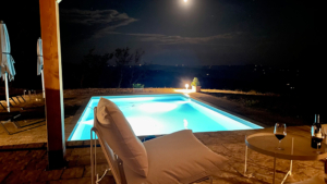 ferienwohnung serenita maremma toskana beleuchteter pool