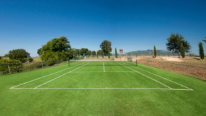 Ferienwohnung Toskana Tennisplatz