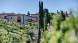 luxurioeses weingut mit pool toskana chianti