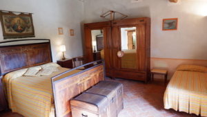 podere lupinaio schlafzimmer