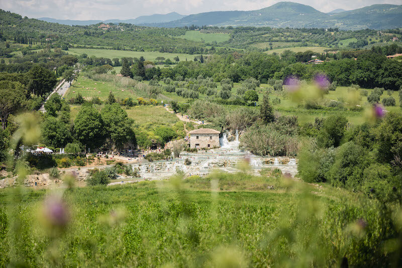 saturnia die heissen quellen toskana