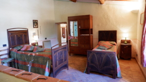 schlafzimmer podere lupinaio