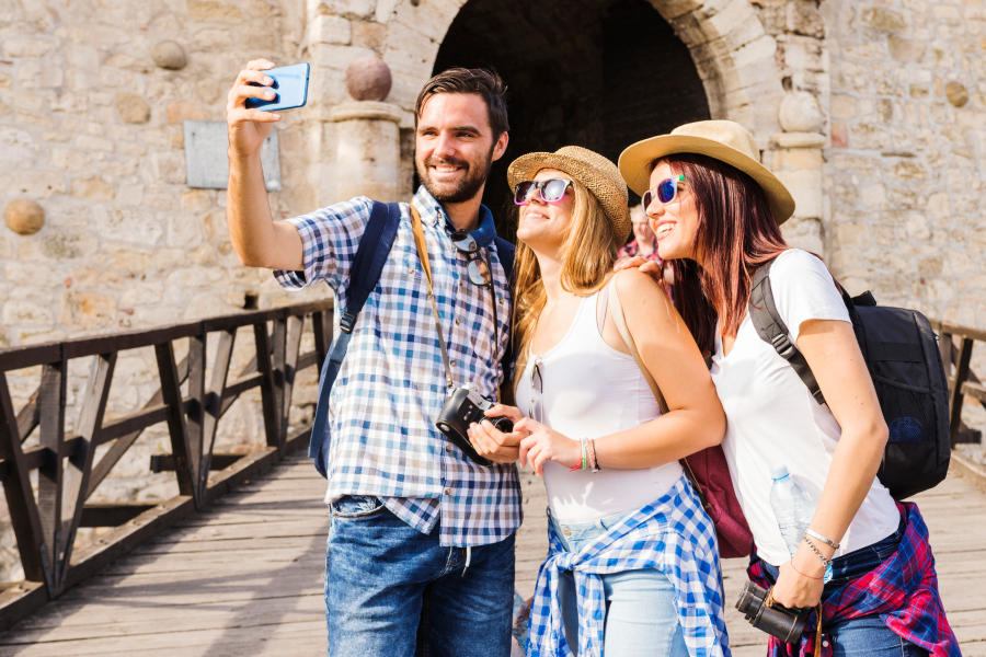 urlauber toskana italien