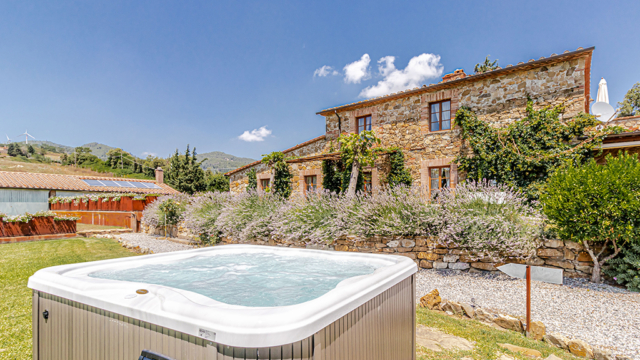 villa alleinlage whirlpool toskana