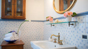 villa angelica toskana badezimmer