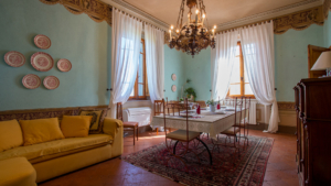 villa angelica toskana wohn zimmer