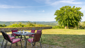 villa della pace chianti toskana capanna garten