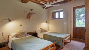 villa della pace chianti toskana erdgeschoss weiteres schlafzimmer