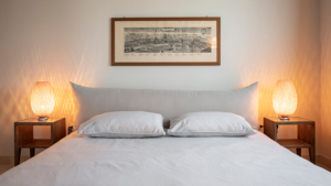 villa della pace monterotondo marittimo toskana schlafzimmer
