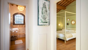 villa della pace monterotondo marittimo toskana schlafzimmer drei