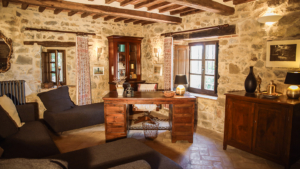 villa dondolini arbeitszimmer