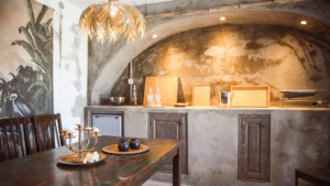 villa dondolini grotte innenbereich