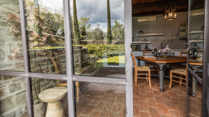 villa il fienile toskana castiglionfiorentino eingangsbereich