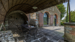 villa il fienile toskana castiglionfiorentino sitzplatz garten