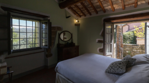 villa il fienile toskana castiglionfiorentino weiteres schlafzimmer