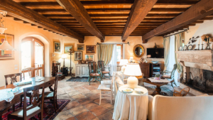 villa il moraiolo umbrien bad wohnbereich