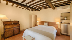 villa la casina schlafzimmer2 toskana